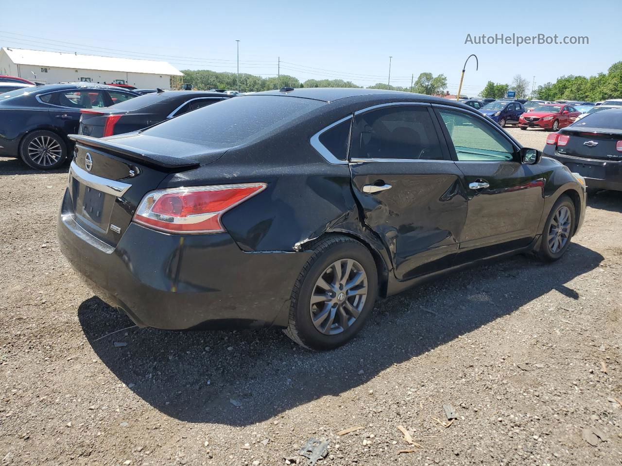 2015 Nissan Altima 2.5 Black vin: 1N4AL3AP5FN901519