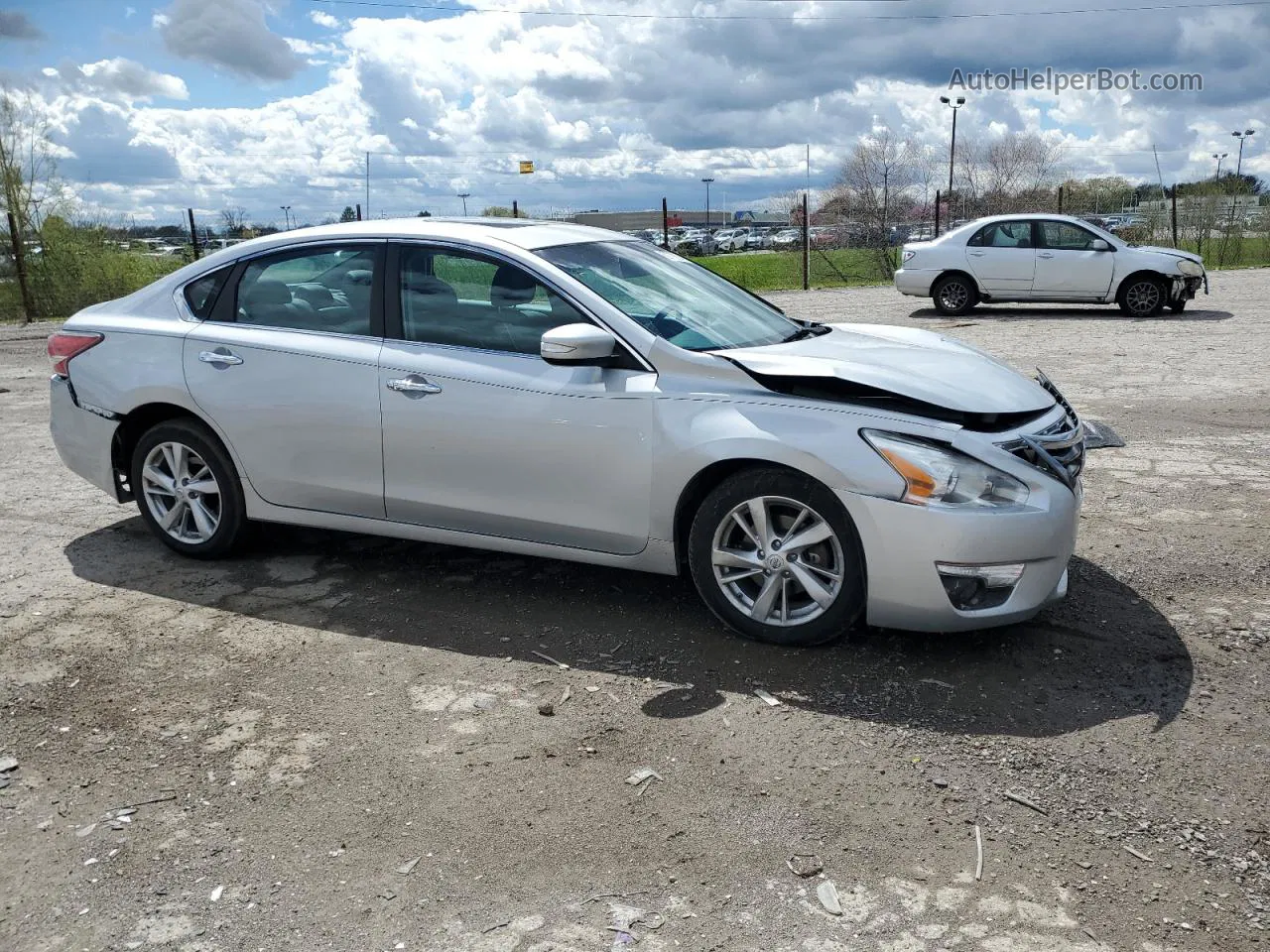 2015 Nissan Altima 2.5 Серебряный vin: 1N4AL3AP5FN909538