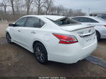 2015 Nissan Altima 2.5 S White vin: 1N4AL3AP5FN910866