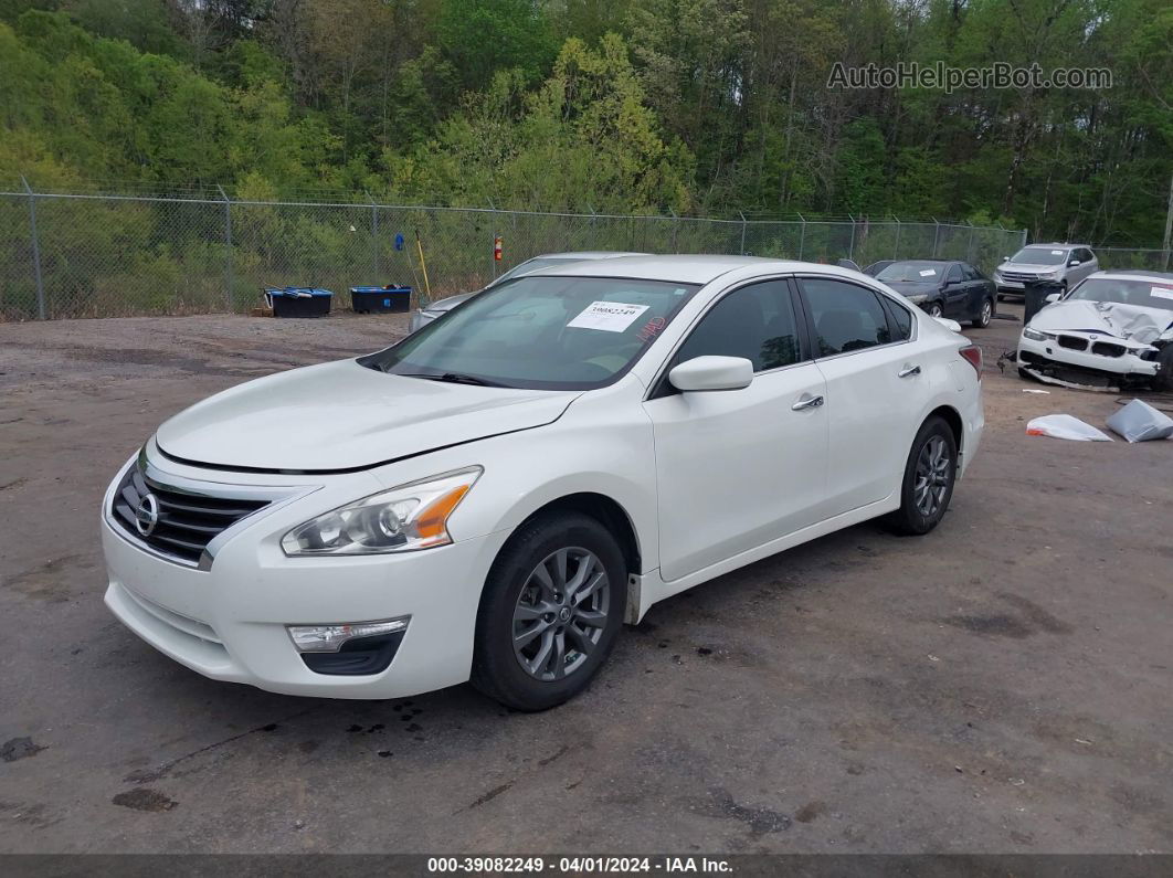 2015 Nissan Altima 2.5 S White vin: 1N4AL3AP5FN911127