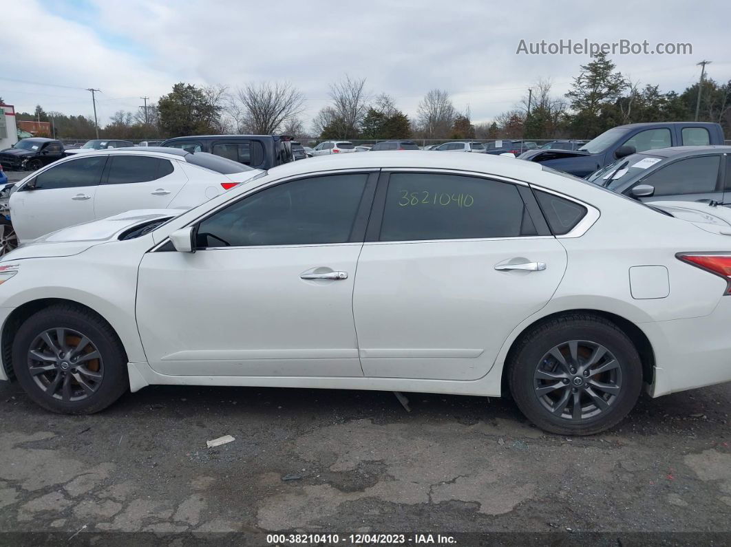 2015 Nissan Altima 2.5 S White vin: 1N4AL3AP5FN920880