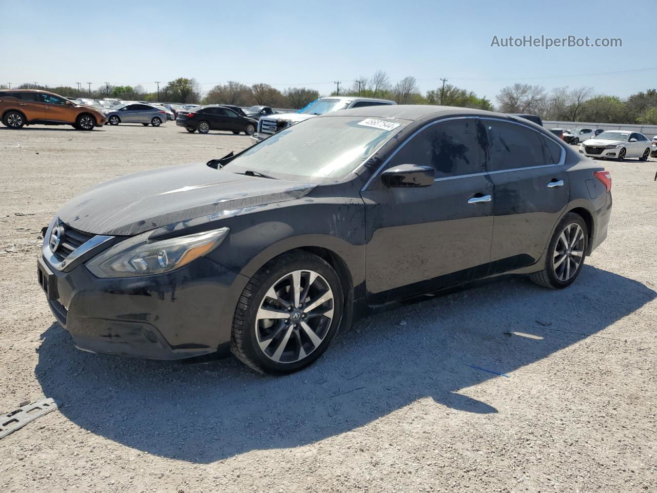 2016 Nissan Altima 2.5 Черный vin: 1N4AL3AP5GC168966