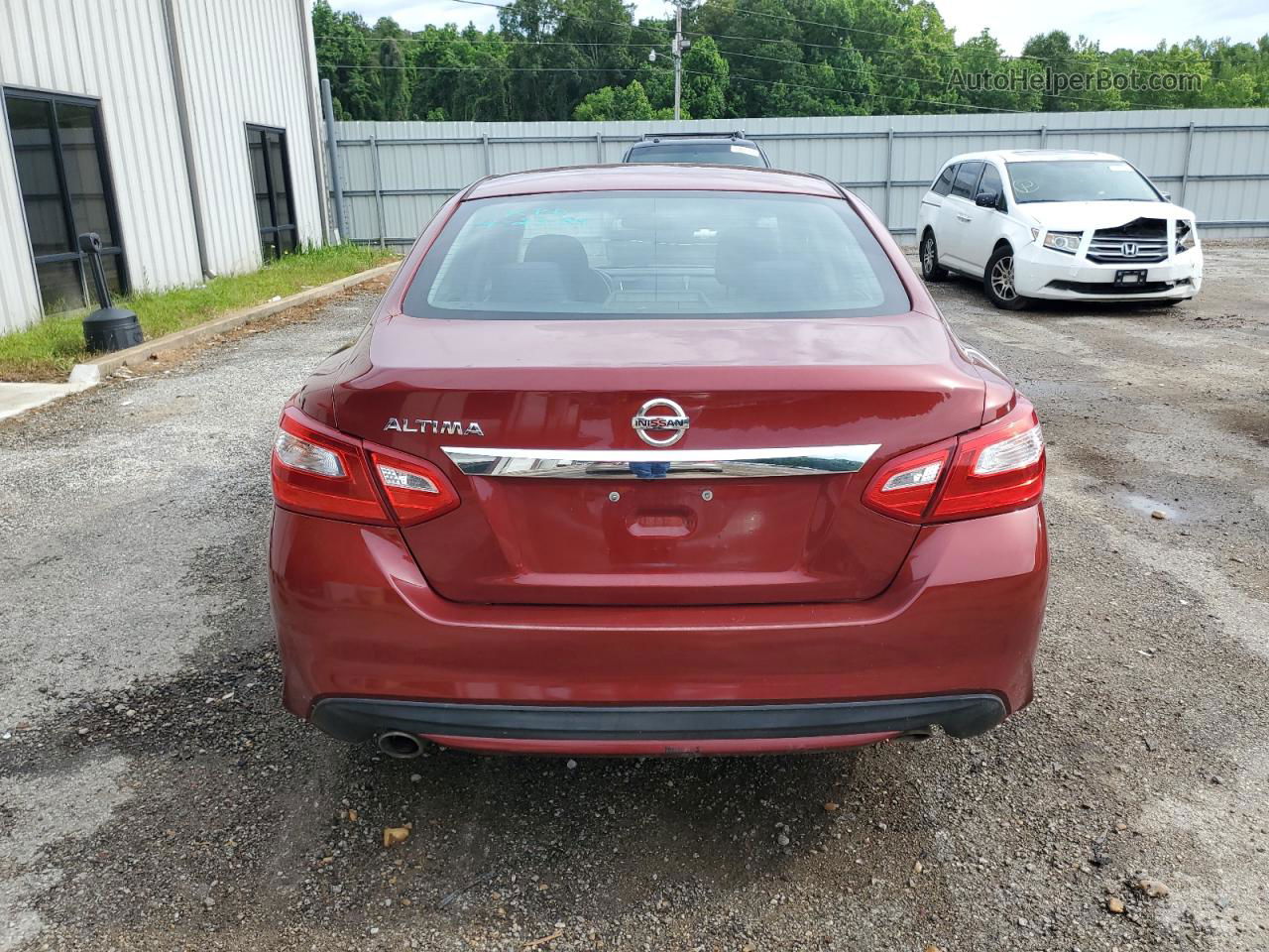 2016 Nissan Altima 2.5 Red vin: 1N4AL3AP5GC222752