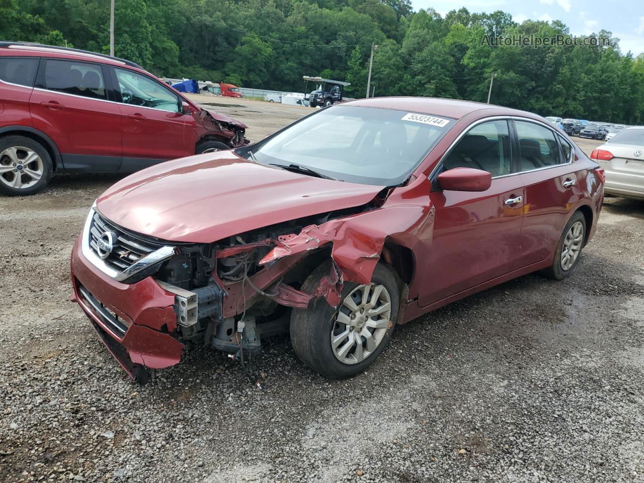 2016 Nissan Altima 2.5 Red vin: 1N4AL3AP5GC222752