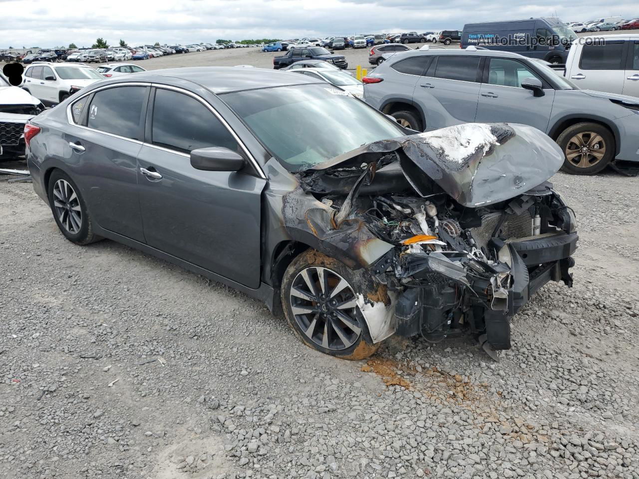 2016 Nissan Altima 2.5 Gray vin: 1N4AL3AP5GC233122