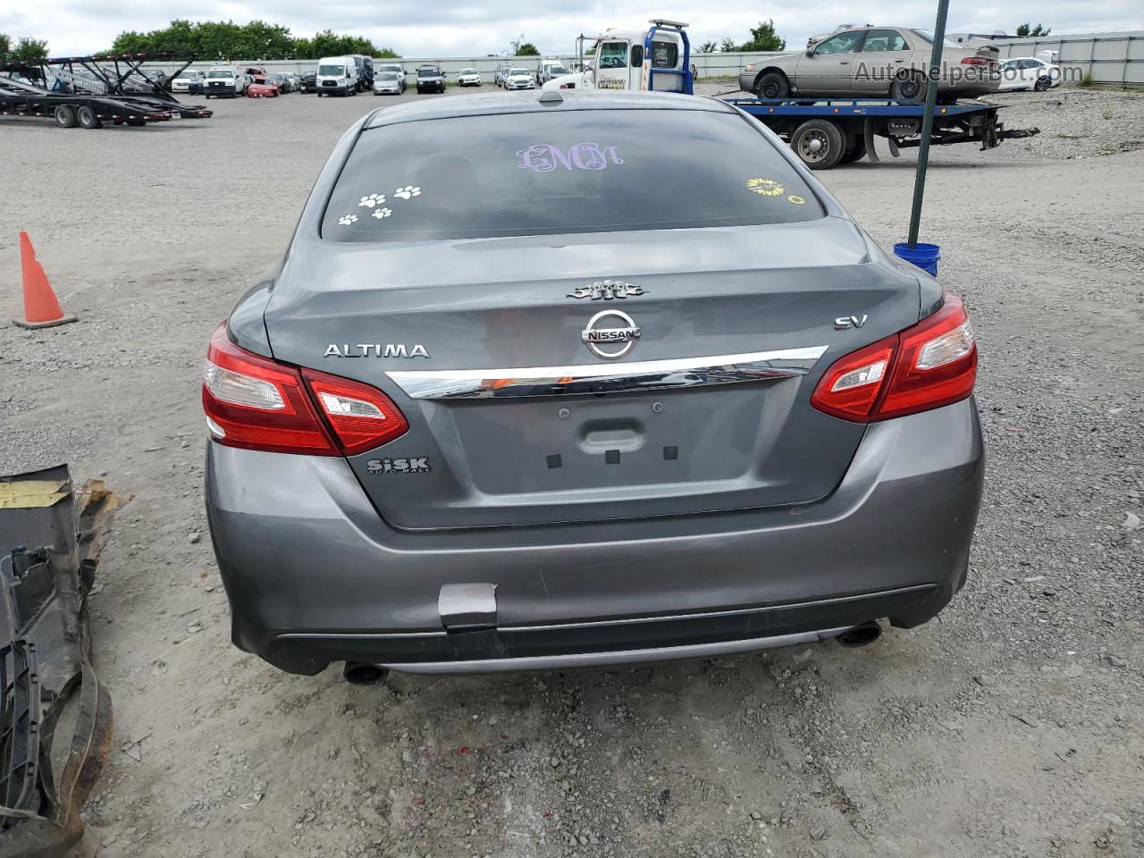 2016 Nissan Altima 2.5 Gray vin: 1N4AL3AP5GC233122