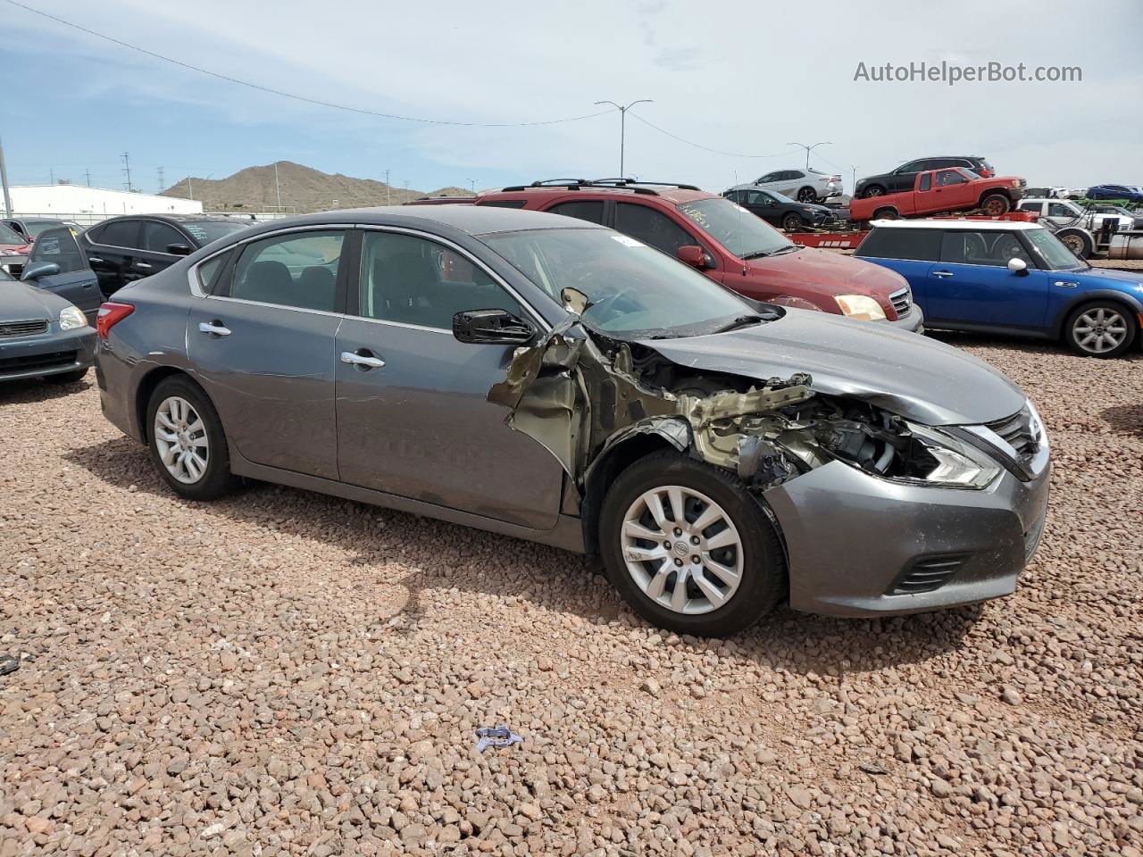 2016 Nissan Altima 2.5 Gray vin: 1N4AL3AP5GN329918