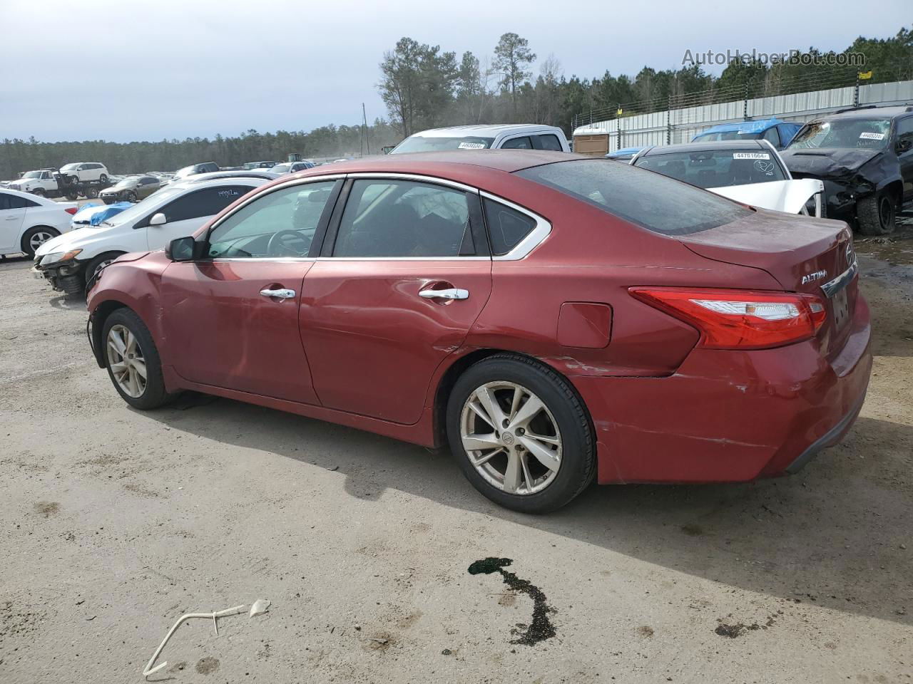 2016 Nissan Altima 2.5 Red vin: 1N4AL3AP5GN386782