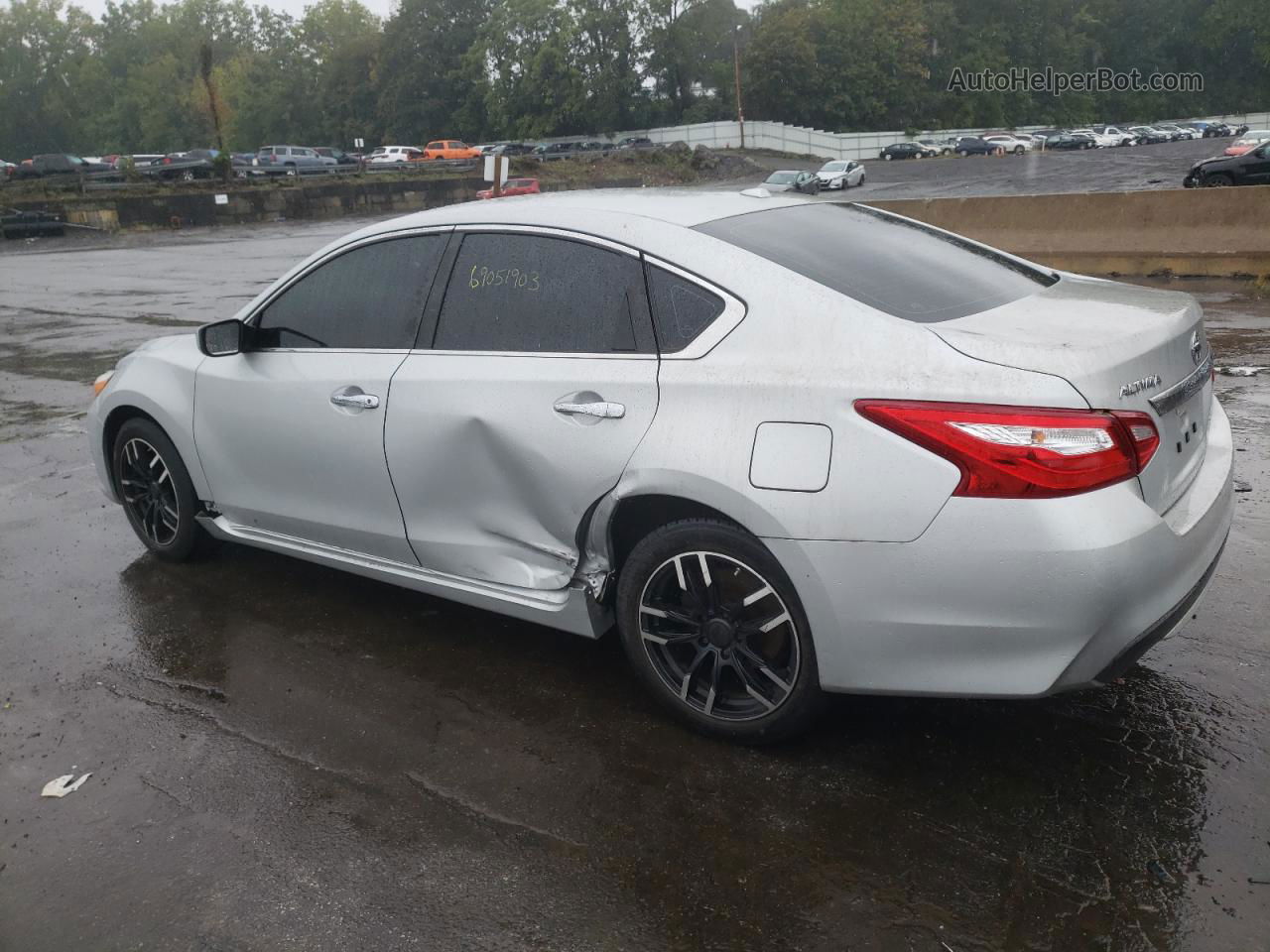 2017 Nissan Altima 2.5 Silver vin: 1N4AL3AP5HC109837