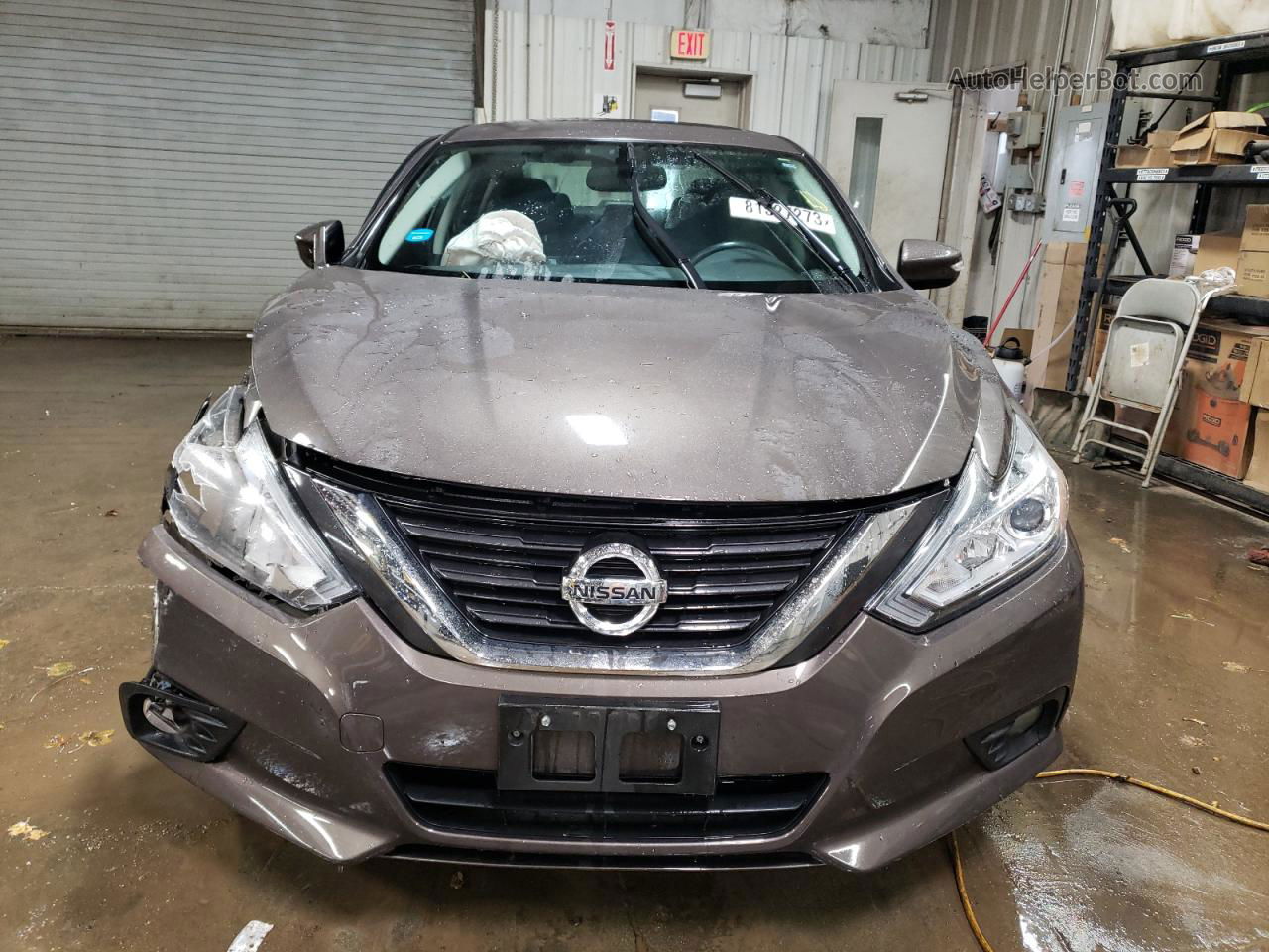 2017 Nissan Altima 2.5 Brown vin: 1N4AL3AP5HC139548