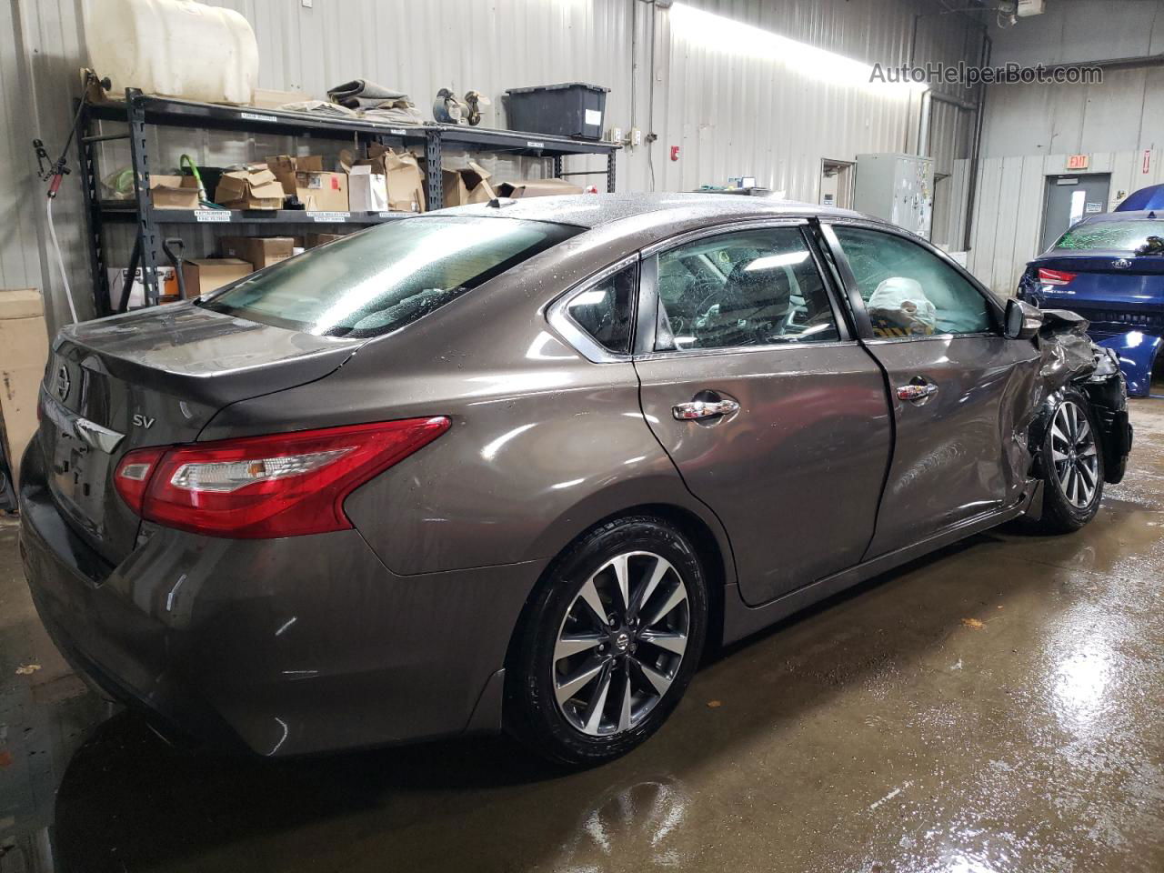 2017 Nissan Altima 2.5 Brown vin: 1N4AL3AP5HC139548