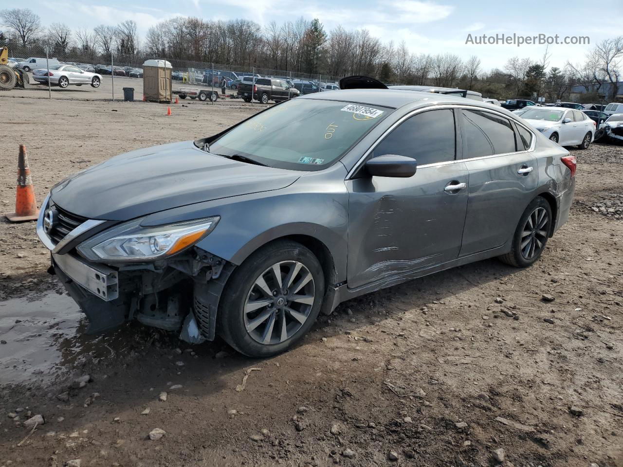 2017 Nissan Altima 2.5 Gray vin: 1N4AL3AP5HC142899