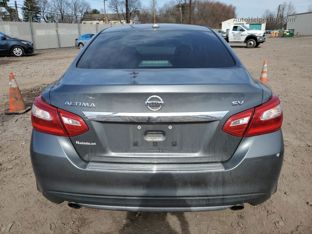 2017 Nissan Altima 2.5 Серый vin: 1N4AL3AP5HC142899