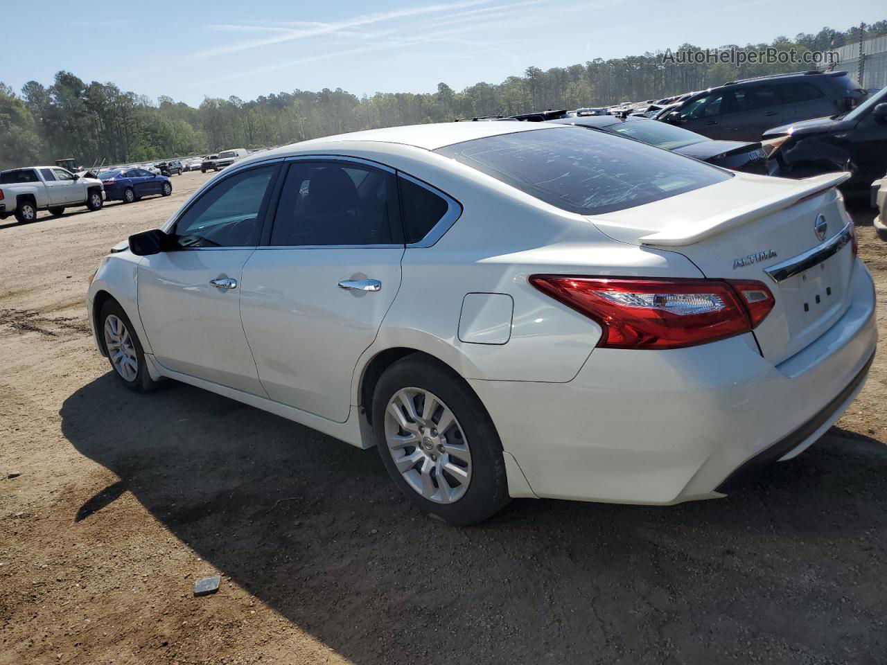 2017 Nissan Altima 2.5 White vin: 1N4AL3AP5HC157483