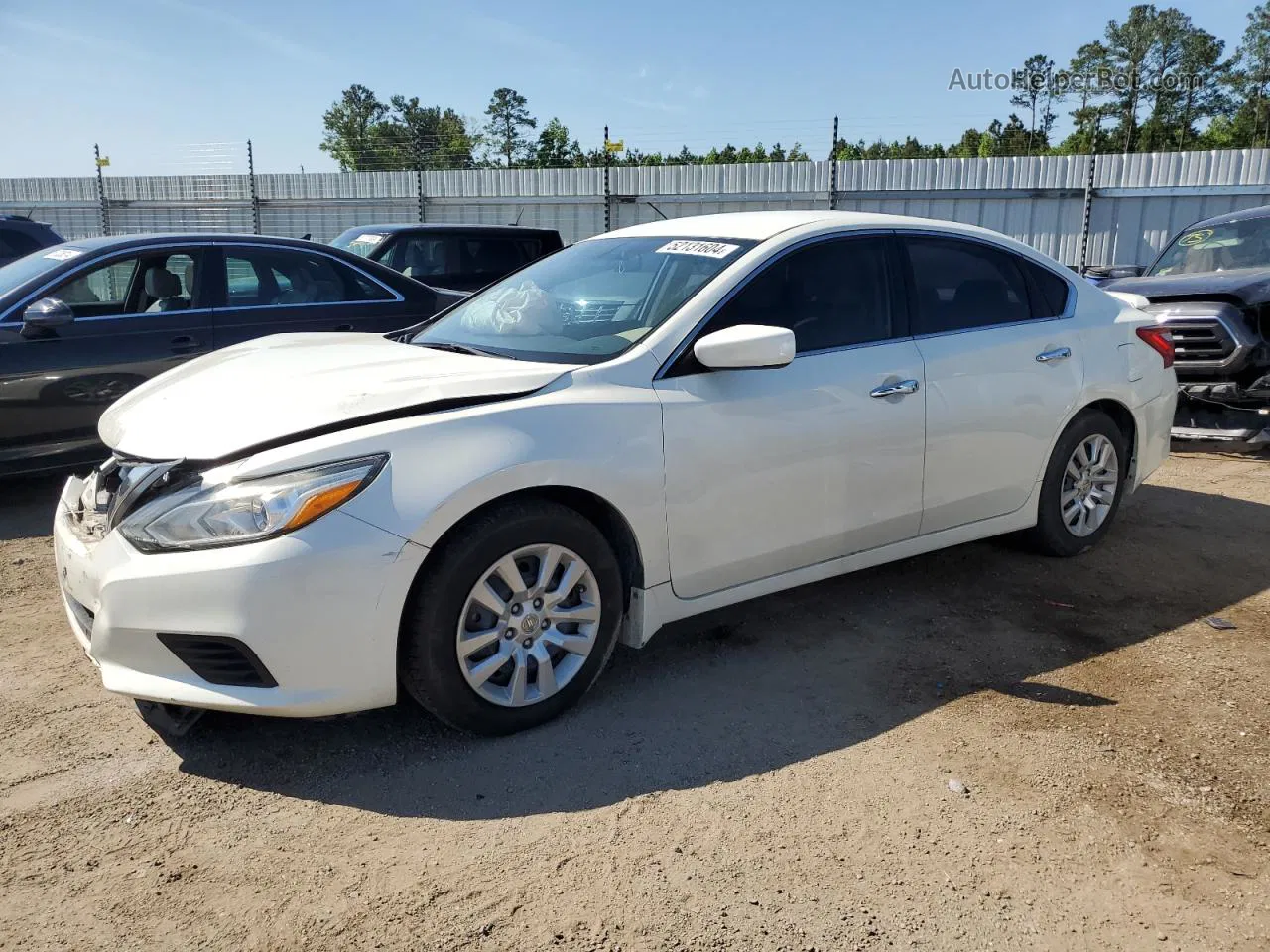 2017 Nissan Altima 2.5 White vin: 1N4AL3AP5HC157483