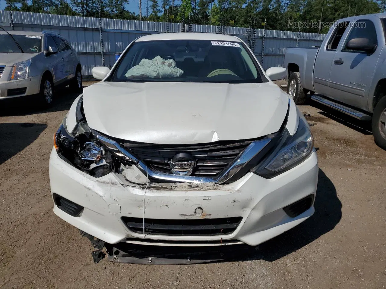 2017 Nissan Altima 2.5 White vin: 1N4AL3AP5HC157483