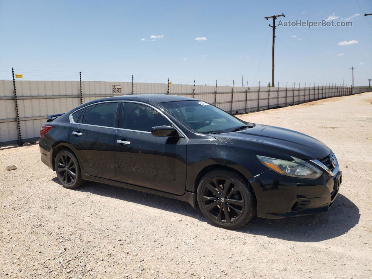 2017 Nissan Altima 2.5 Black vin: 1N4AL3AP5HC172453