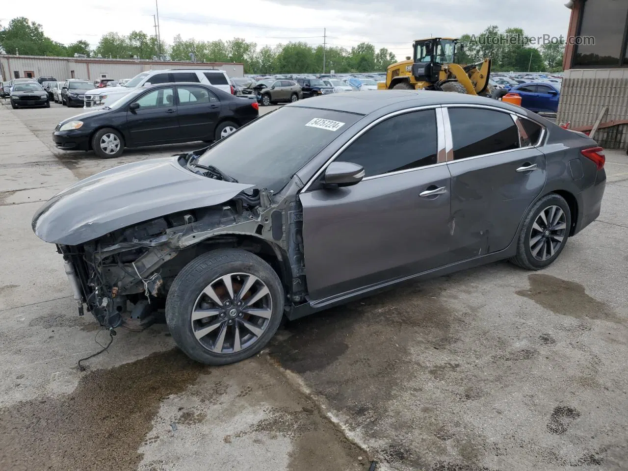 2017 Nissan Altima 2.5 Gray vin: 1N4AL3AP5HC185400