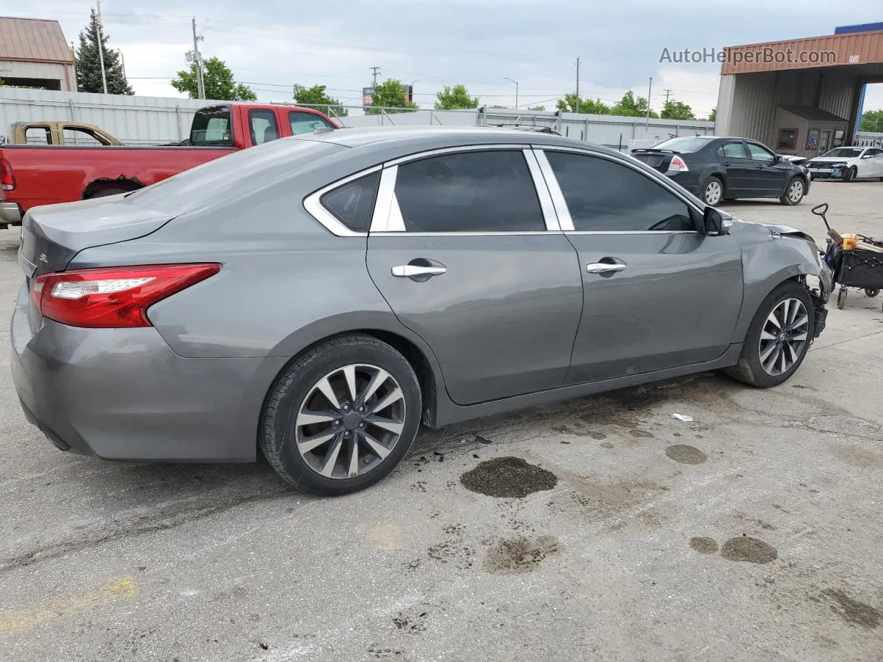 2017 Nissan Altima 2.5 Gray vin: 1N4AL3AP5HC185400