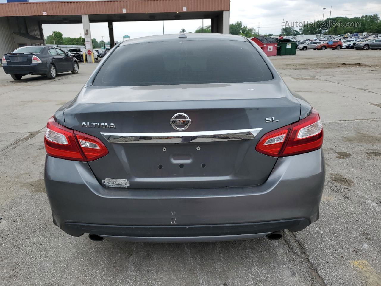 2017 Nissan Altima 2.5 Gray vin: 1N4AL3AP5HC185400