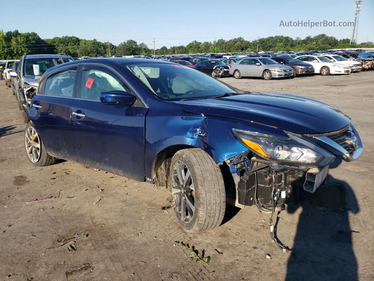 2017 Nissan Altima 2.5 Blue vin: 1N4AL3AP5HC187230