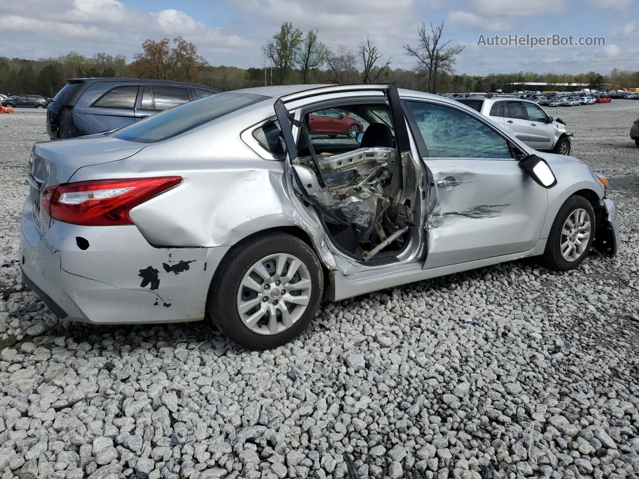 2017 Nissan Altima 2.5 Silver vin: 1N4AL3AP5HC191889