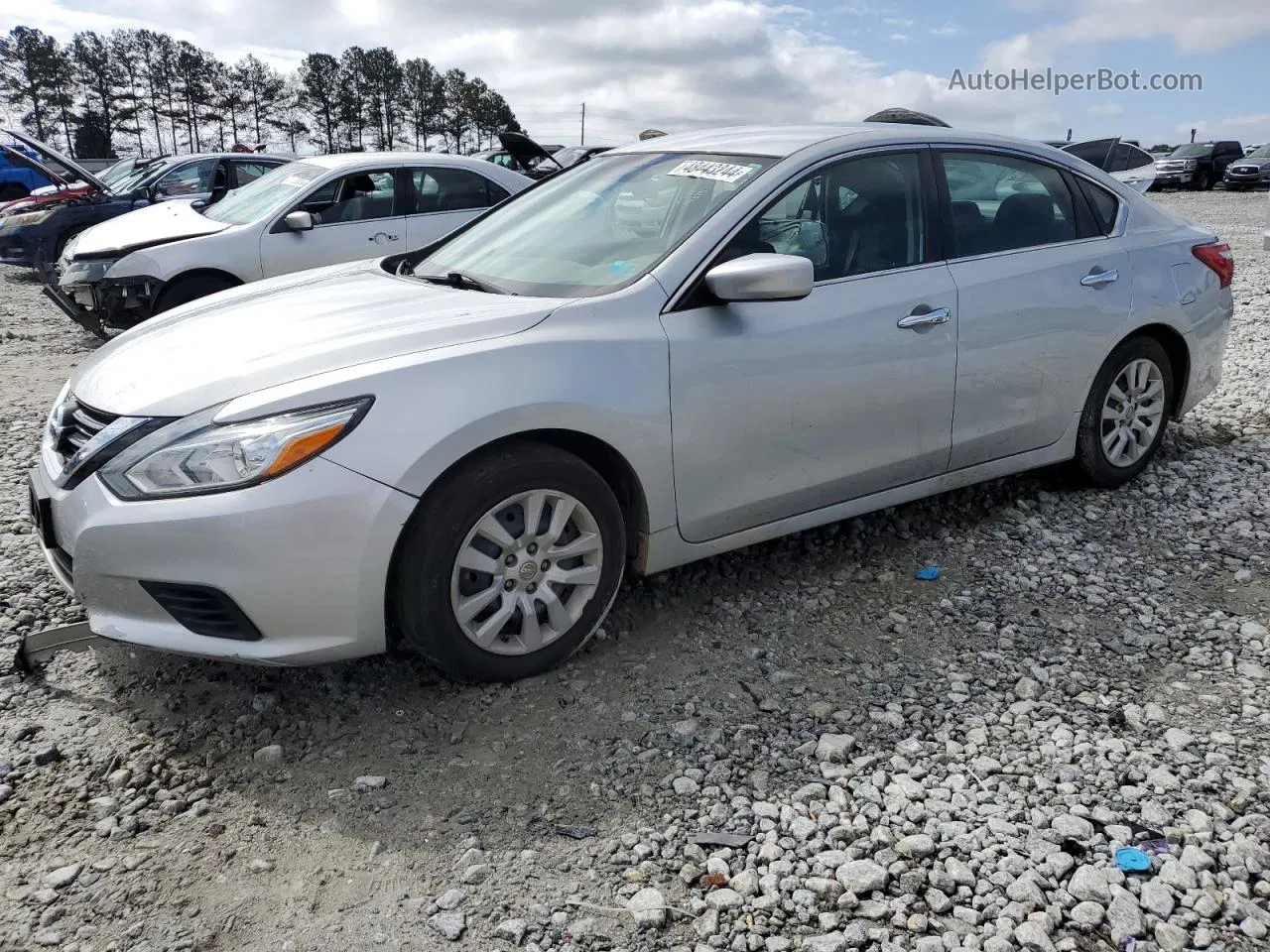 2017 Nissan Altima 2.5 Silver vin: 1N4AL3AP5HC191889