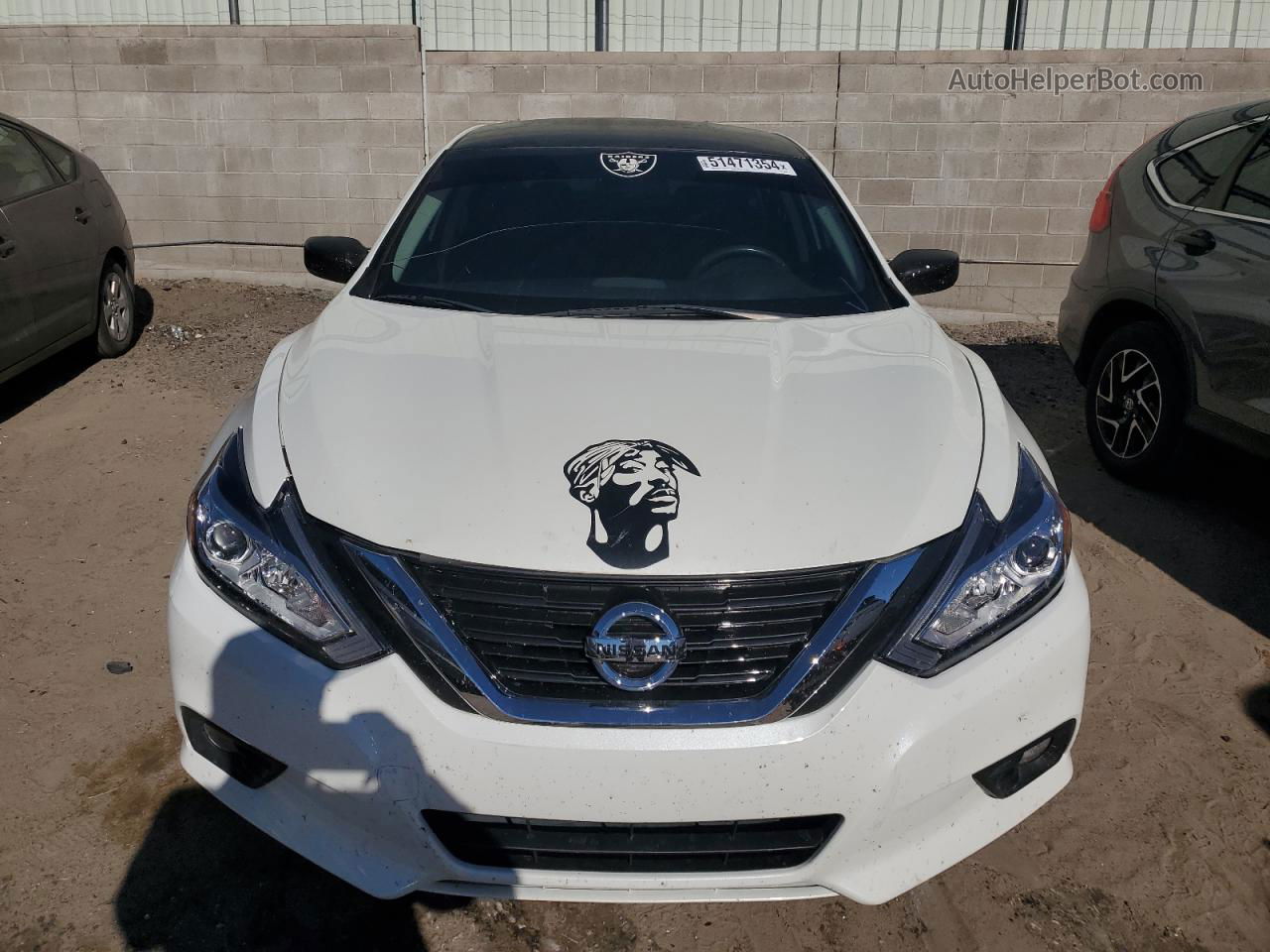 2017 Nissan Altima 2.5 White vin: 1N4AL3AP5HC195988