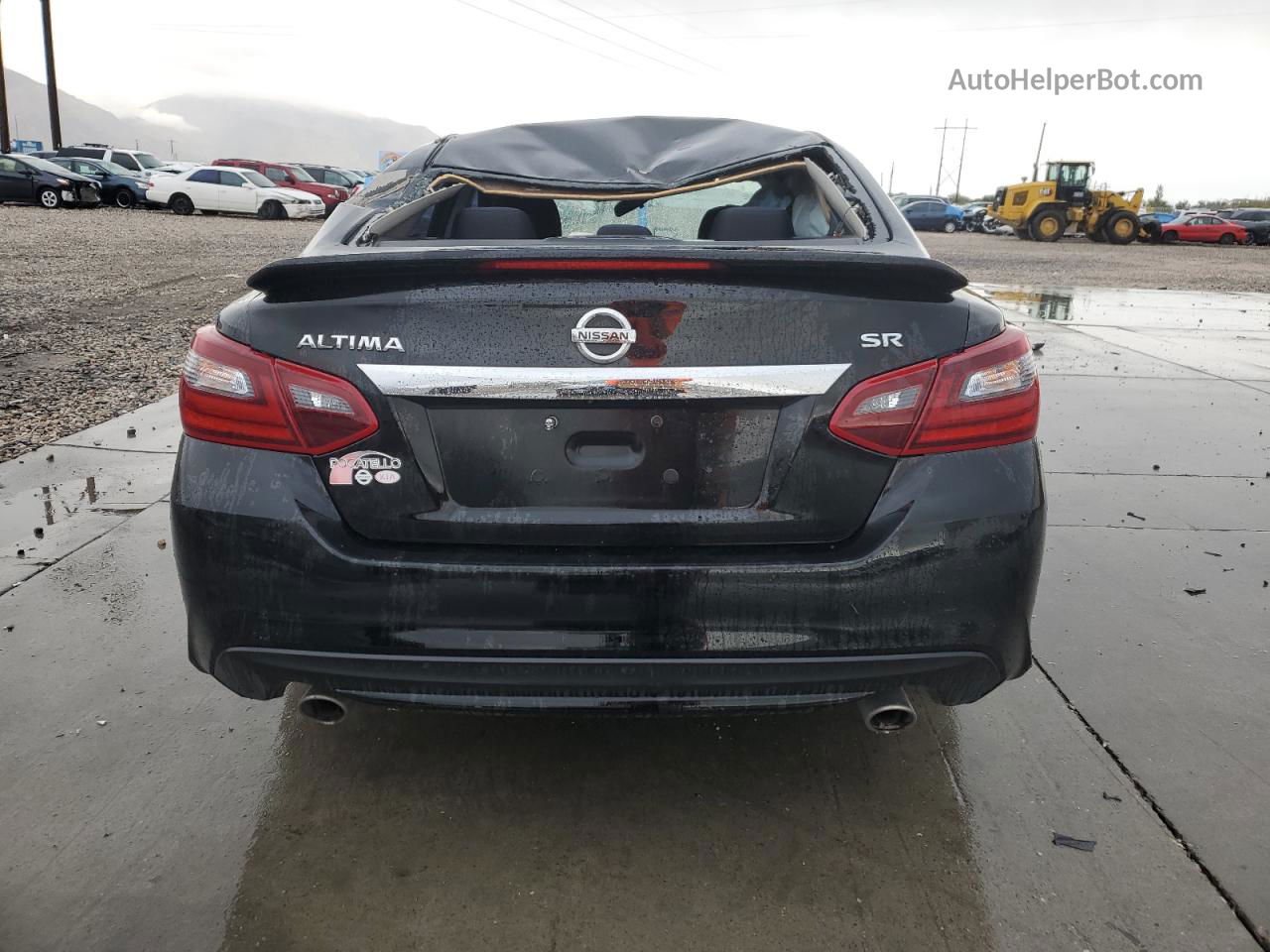 2017 Nissan Altima 2.5 Black vin: 1N4AL3AP5HC212322