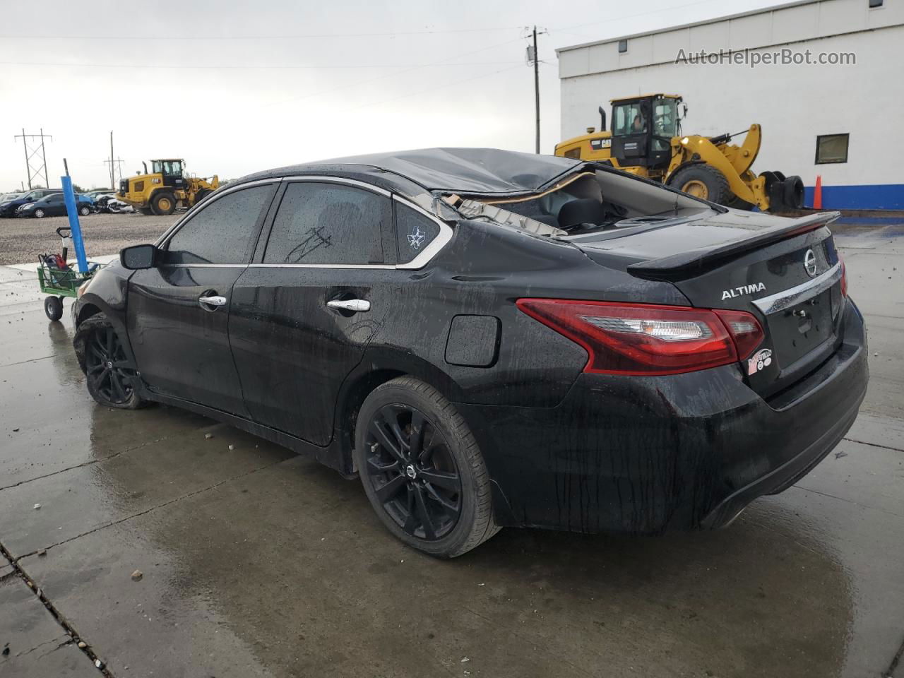 2017 Nissan Altima 2.5 Black vin: 1N4AL3AP5HC212322