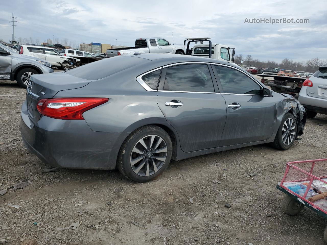 2017 Nissan Altima 2.5 Gray vin: 1N4AL3AP5HC236930