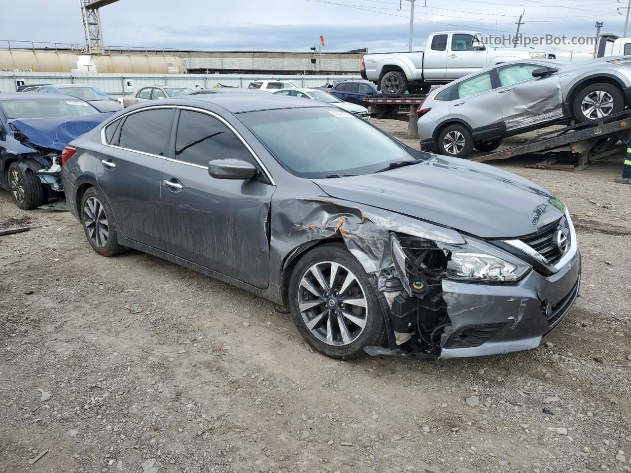 2017 Nissan Altima 2.5 Gray vin: 1N4AL3AP5HC236930