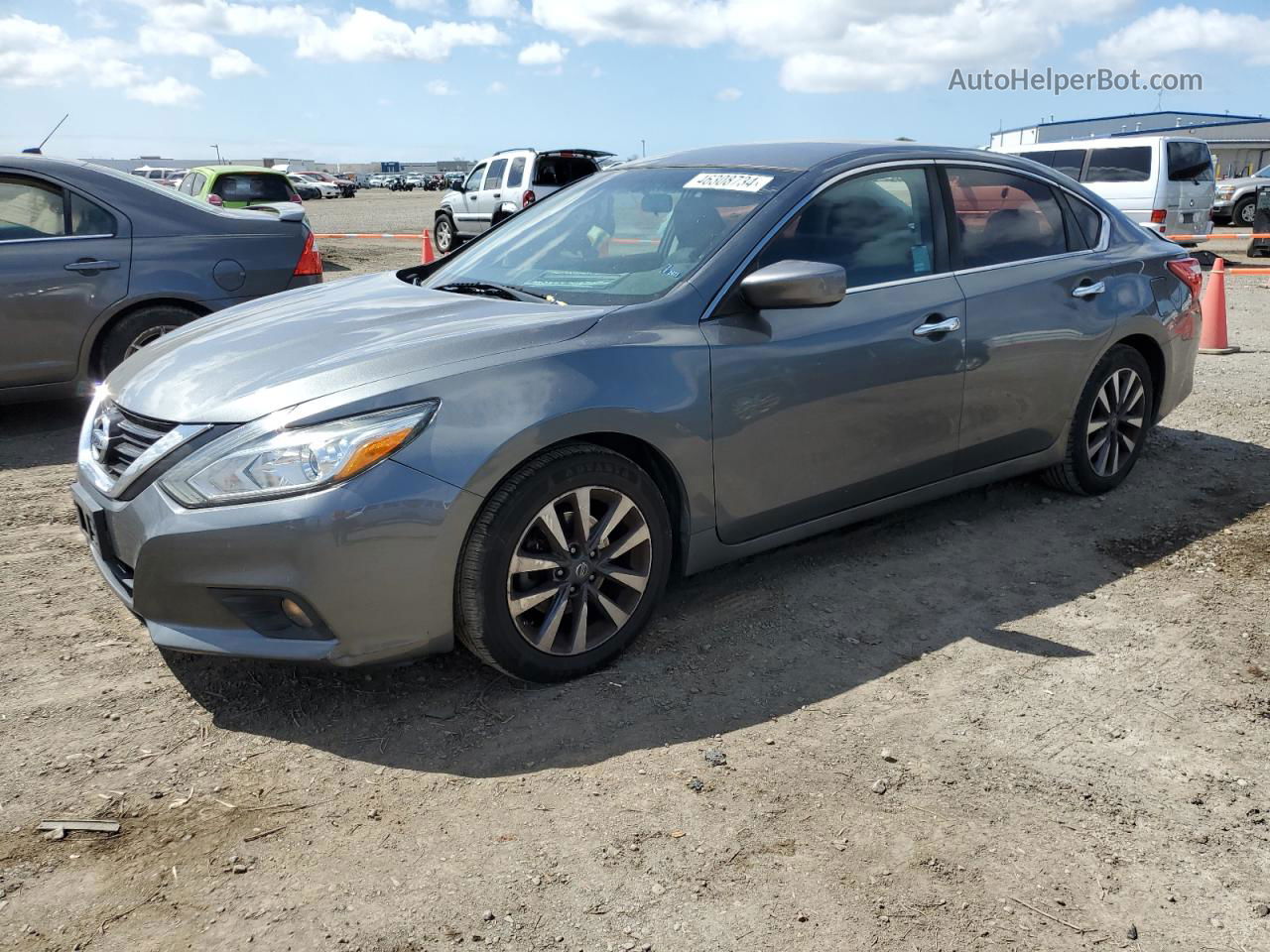 2017 Nissan Altima 2.5 Серый vin: 1N4AL3AP5HC246731