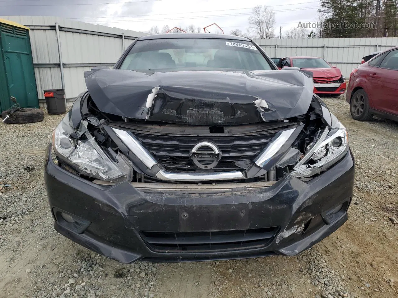 2017 Nissan Altima 2.5 Black vin: 1N4AL3AP5HC256689