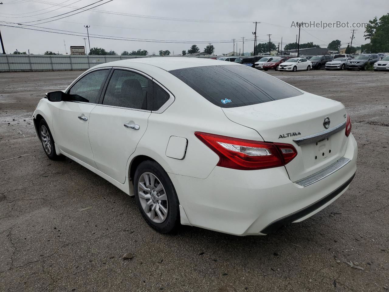 2017 Nissan Altima 2.5 White vin: 1N4AL3AP5HC263433