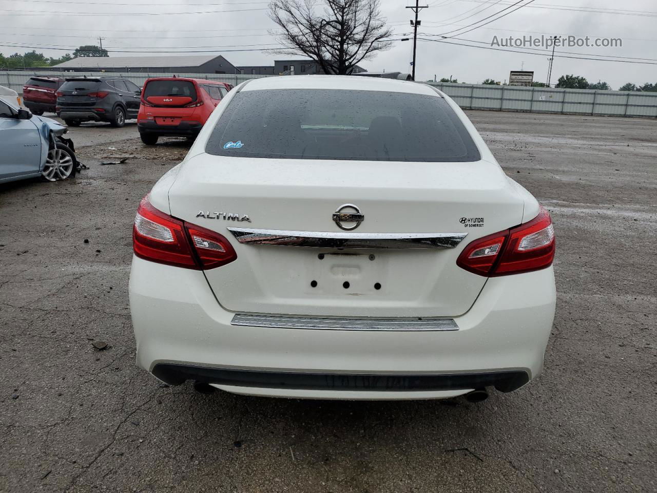 2017 Nissan Altima 2.5 White vin: 1N4AL3AP5HC263433