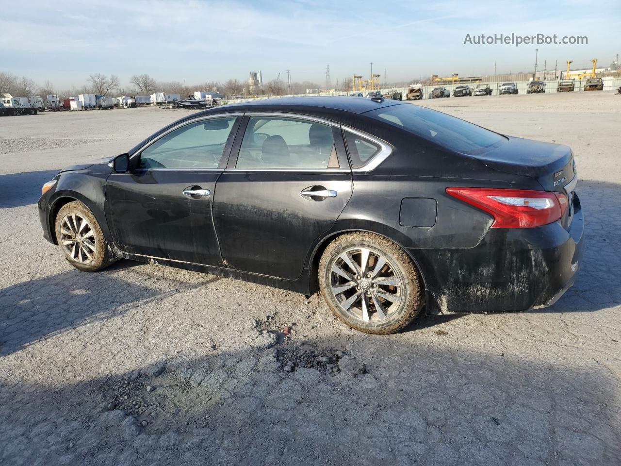 2017 Nissan Altima 2.5 Черный vin: 1N4AL3AP5HC284752