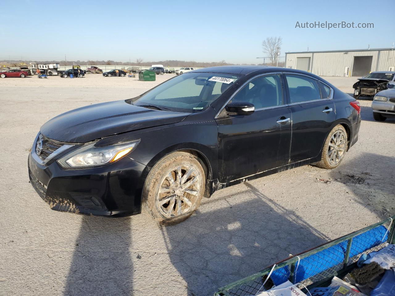 2017 Nissan Altima 2.5 Черный vin: 1N4AL3AP5HC284752