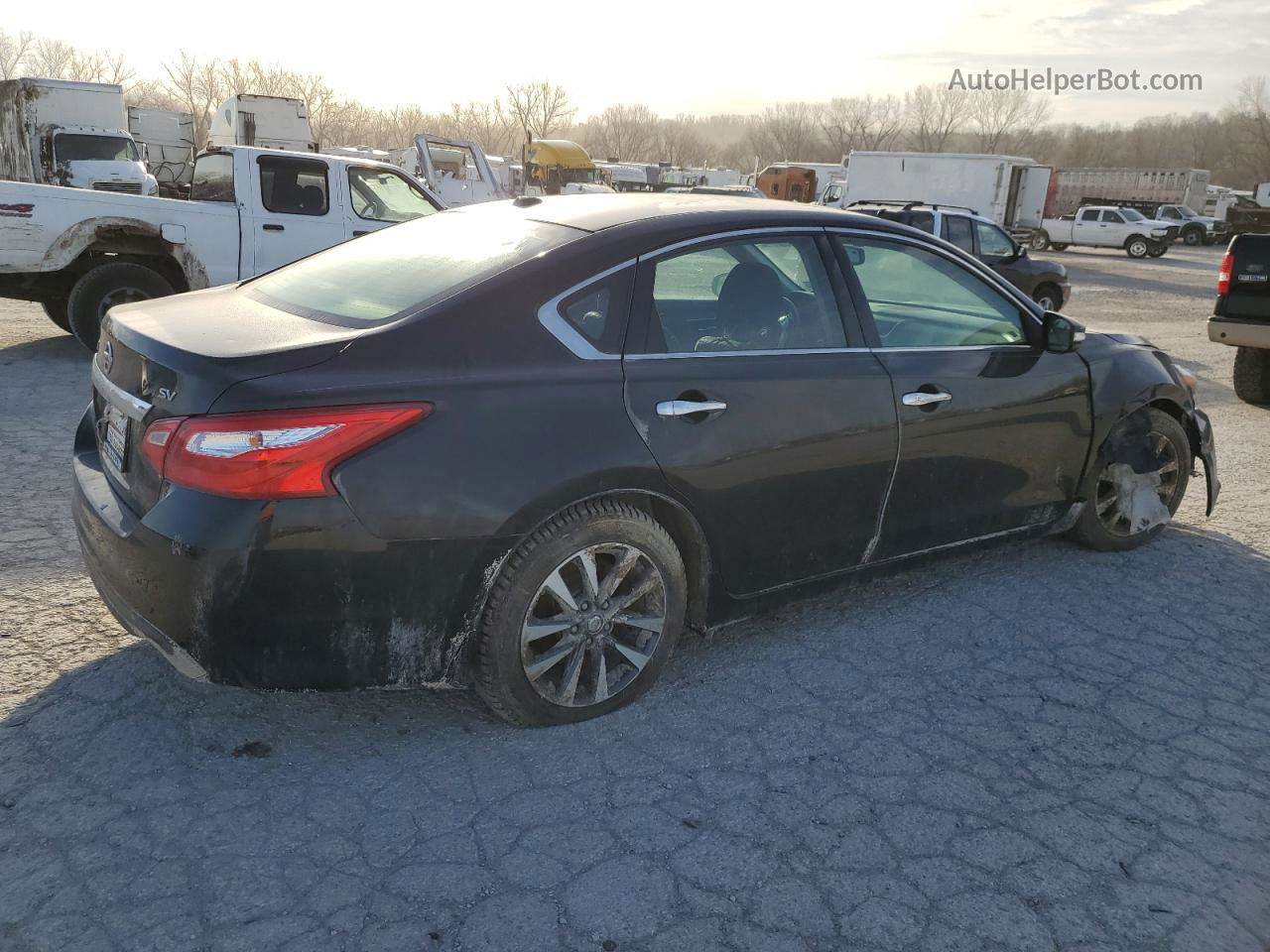 2017 Nissan Altima 2.5 Black vin: 1N4AL3AP5HC284752