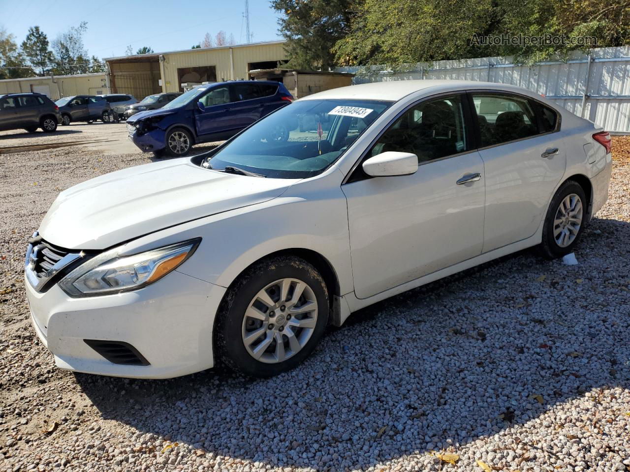 2017 Nissan Altima 2.5 White vin: 1N4AL3AP5HN315213