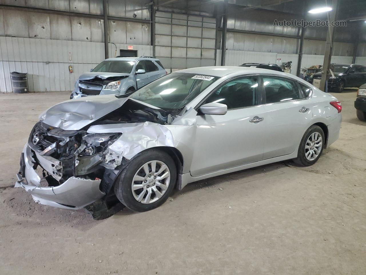 2017 Nissan Altima 2.5 Silver vin: 1N4AL3AP5HN327944