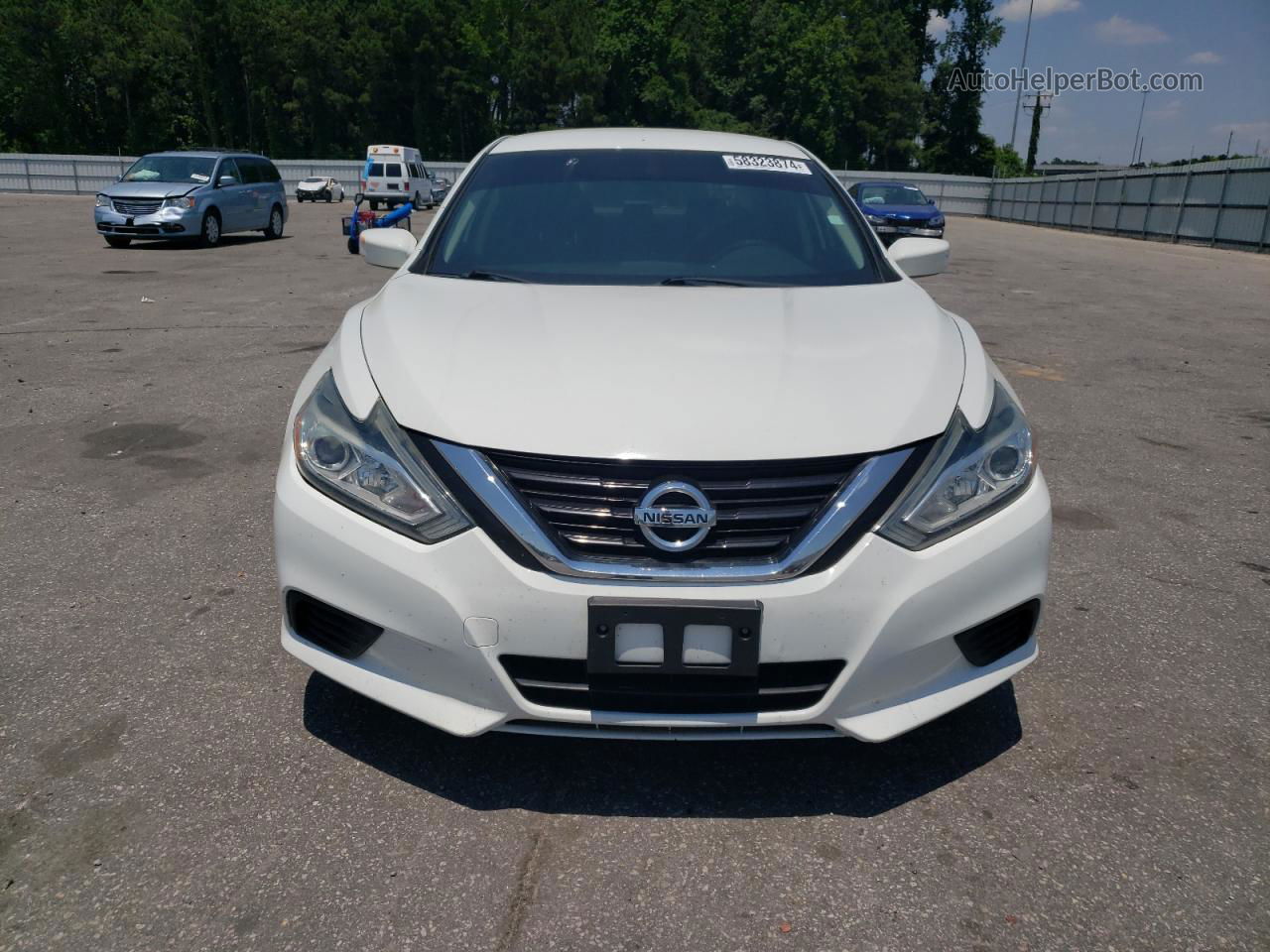 2017 Nissan Altima 2.5 White vin: 1N4AL3AP5HN337535