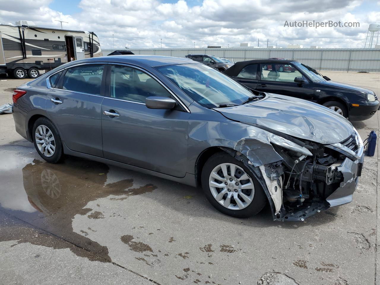 2017 Nissan Altima 2.5 Gray vin: 1N4AL3AP5HN337583