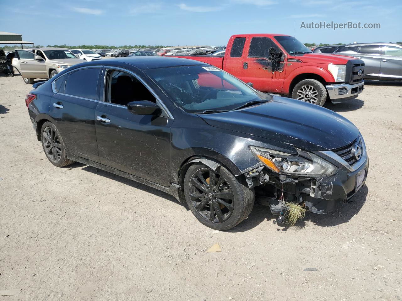 2017 Nissan Altima 2.5 Black vin: 1N4AL3AP5HN345053