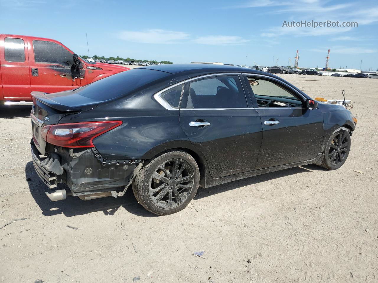 2017 Nissan Altima 2.5 Black vin: 1N4AL3AP5HN345053