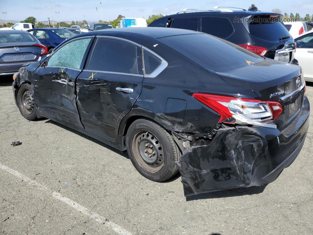 2017 Nissan Altima 2.5 Black vin: 1N4AL3AP5HN348678