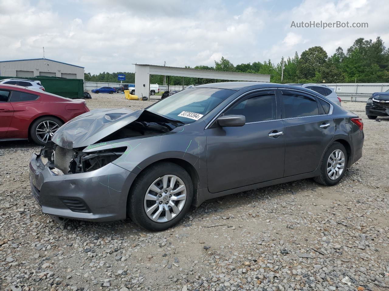 2017 Nissan Altima 2.5 Gray vin: 1N4AL3AP5HN360717