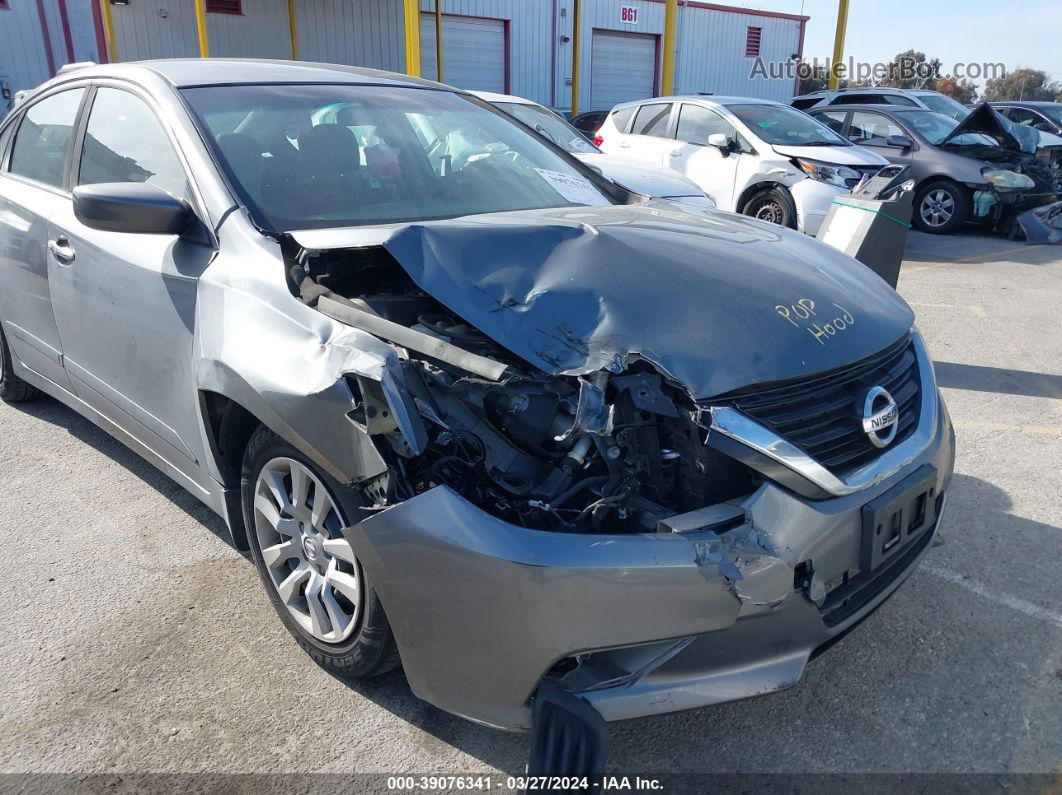 2017 Nissan Altima 2.5 S Серый vin: 1N4AL3AP5HN362032