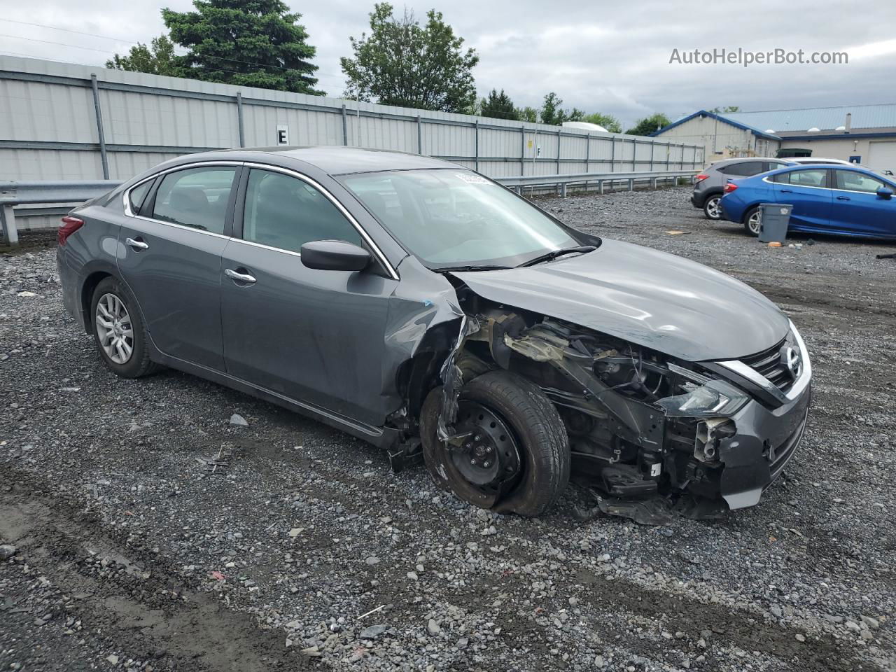 2018 Nissan Altima 2.5 Gray vin: 1N4AL3AP5JC131956