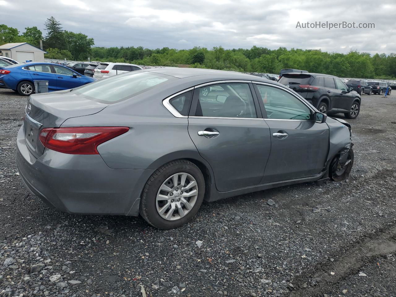 2018 Nissan Altima 2.5 Gray vin: 1N4AL3AP5JC131956